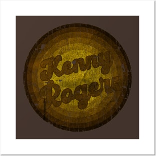 Vintage Style -Kenny Rogers Posters and Art